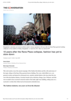 10 years after the Rana Plaza collapse, fashion has yet to slow down