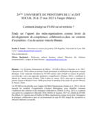 Comment émerge un SYAM sur un territoire ?: Etude sur l’apport des méta-organisations comme levier de développement de compétences collaboratives dans un contexte d’asymétries : Cas du secteur vinicole libanais
