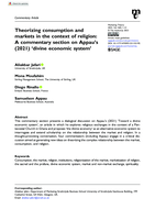 Theorizing consumption and markets in the context of religion: A commentary section on Appau’s (2021) ‘divine economic system’