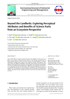 Beyond the Landlords: Exploring Perceptual Attributes and Benefits of Science Parks from an Ecosystem Perspective