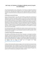 Alan Turing : de l’ordinateur à l’IA, parcours d’un génie des maths