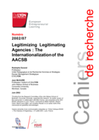 Legitimizing Legitimating Agencies: The Internationalization of the AACSB