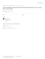 How Assemblages Change When Theories Become Performative: The case of the Blue Ocean Strategy