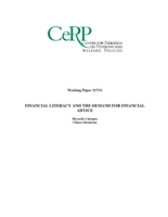 Financial literacy and the demand for financial advice