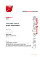 Human capital measures, strategy, and performance