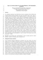 Value Co-creation in Sports Live Streaming Platforms: A Microfoundations Perspective