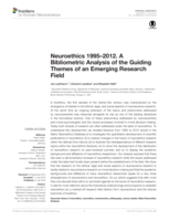 Neuroethics 1995-2012. A bibliometric analysis of the guiding themes of an emerging research field