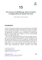 The Future of Wellbeing: Value Creation in Digital Mental Health Services