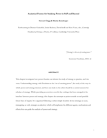 Analytical frames for studying power in strategy as practice and beyond