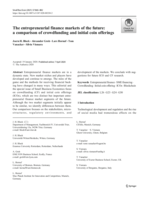 The entrepreneurial finance markets of the future: a comparison of crowdfunding and initial coin offerings
