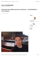 Comment les selfies peuvent construire – et déstabiliser – les marques