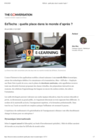 EdTechs, quelle place dans le monde d'après ?