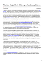 The risks of algorithmic (il)literacy on healthcare platforms