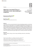Abjection overruled! Time to dismantle sexist cyberbullying in academia