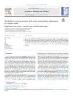 Navigating investment decisions with social connectedness: Implications for venture capital