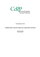 Competition and dynamics of takeover contests