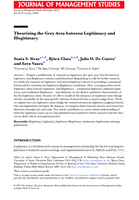 Theorizing the Grey Area between Legitimacy and Illegitimacy