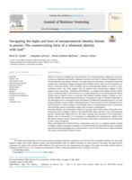 Navigating the highs and lows of entrepreneurial identity threats to persist: The countervailing force of a relational identity with God