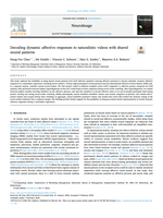 Decoding dynamic affective responses to naturalistic videos with shared neural patterns