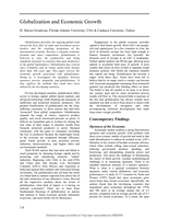 Globalization and Economic Growth