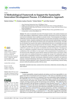 A Methodological Framework to Support the Sustainable Innovation Development Process: A Collaborative Approach