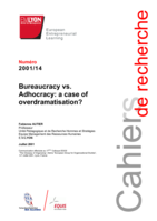 Bureaucracy vs. adhocracy: A case of overdramatisation ?