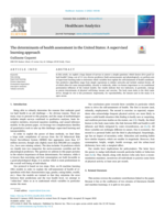 The determinants of health assessment in the United States: A supervised learning approach