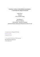 Expérience extrême et vulnérabilité du consommateur: l'organisation des obsèques d'un proche