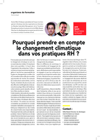 Pourquoi prendre en compte le changement climatique dans vos pratiques RH ?