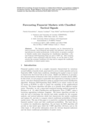 Forecasting Financial Markets with Classified Tactical Signals