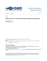 Platformization of COVID and the Rise of Biosocial Surveillance