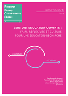 Vers une éducation ouverte: Faire, réflexivité et culture pour une éducation-recherche