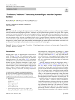 “Traduttore, Traditore?”: Translating Human Rights into the Corporate Context