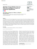 Absolute Versus Relative Success: Why Overconfidence Creates an Inefficient Equilibrium