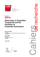 Democracy in corporatia: Tocqueville and the evolution of corporate governance