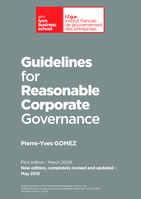 Guidelines for reasonable corporate governance: 2015 edition