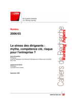 Le stress des dirigeants: Mythe, compétence clé, risque pour l'entreprise ?