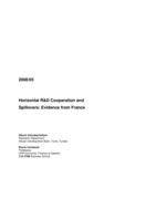 Horizontal R&D Cooperation and Spillovers: Evidence from France