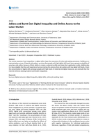 Jobless and Burnt Out: Digital Inequality and Online Access to the Labor Market