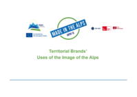 Territorial Brands’ Uses of the Image of the Alps