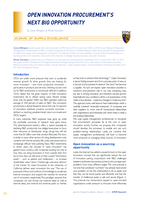 Open innovation Procurement’s next big opportunity