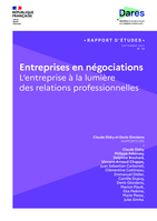 Entreprises en négociation: L’entreprise à la lumière des relations professionnelles