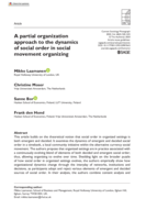 A partial organization approach to the dynamics of social order in social movement organizing