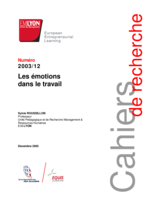 Les émotions dans le travail