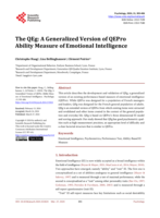 The QEg : A Generalized Version of QEPro Ability Measure of Emotional Intelligence