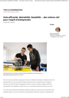 Auto-efficacité, désirabilité, faisabilité… des notions clef pour l’esprit d’entreprendre