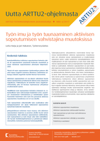 Työn imu ja työn tuunaaminen aktiivisen sopeutumisen vahvistajina muutoksissa