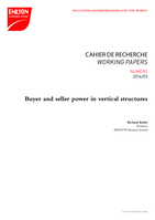 Buyer and seller power in vertical structures