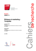 Ethique et marketing : l’enquête