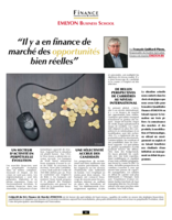 "Il y a en finance de marché des opportunités bien réelles"